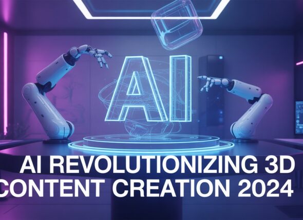 How AI is Revolutionizing 3D Content Creation in 2024